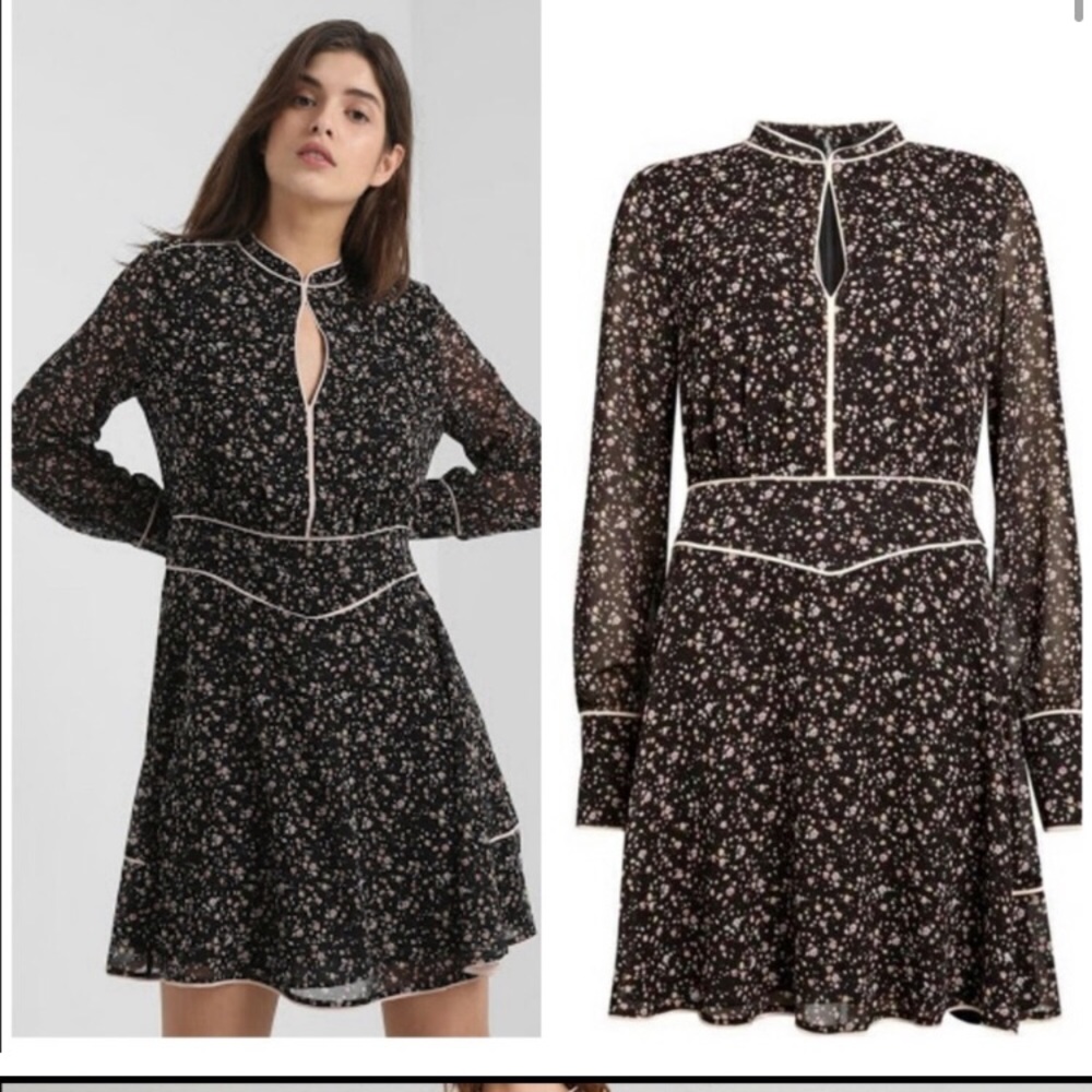 NWT - $ DEAL - All Saints Kay Pepper Dress - Size US 2 NWT
